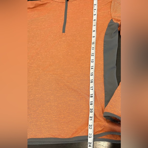 NILS Katelin Half Zip Turtleneck Mid Layer Women's Size M Grapefruit Charcoal - Picture 8 of 11